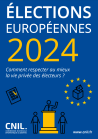 Flyer Elections européennes 2024 - Comment respecter au mieux la vie privée des électeurs ?